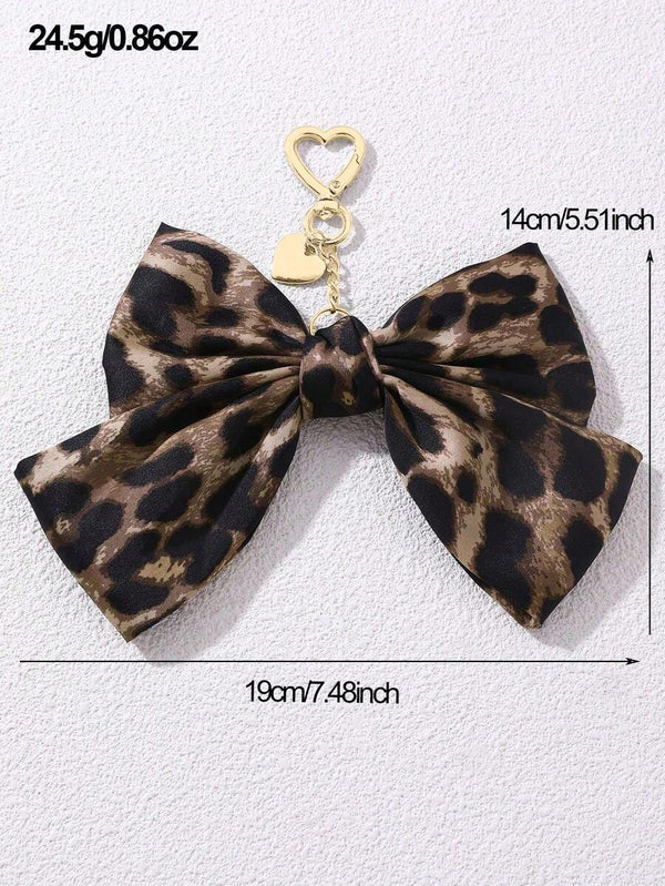 Leopard Charm Handbag