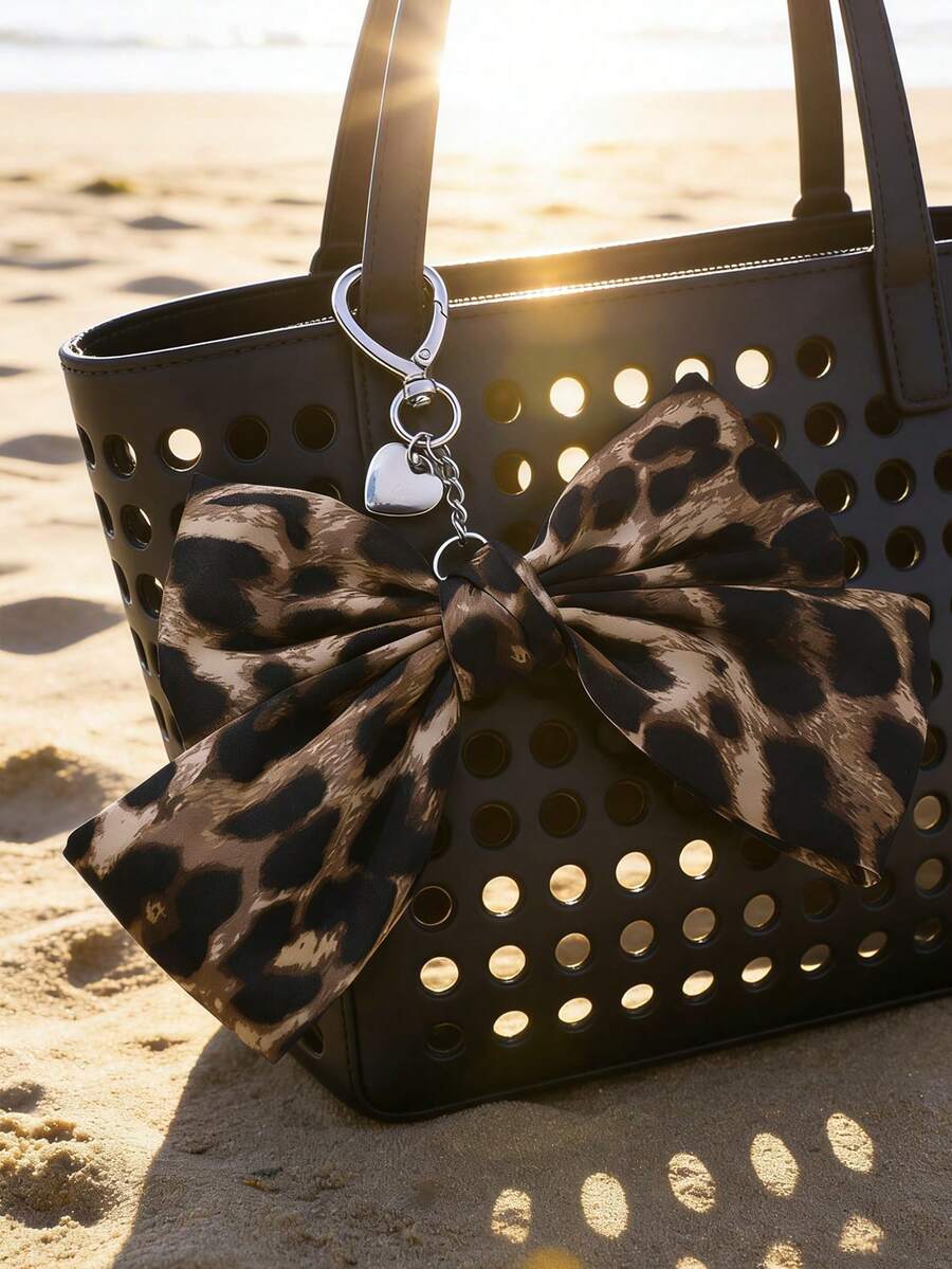 Leopard Charm Handbag