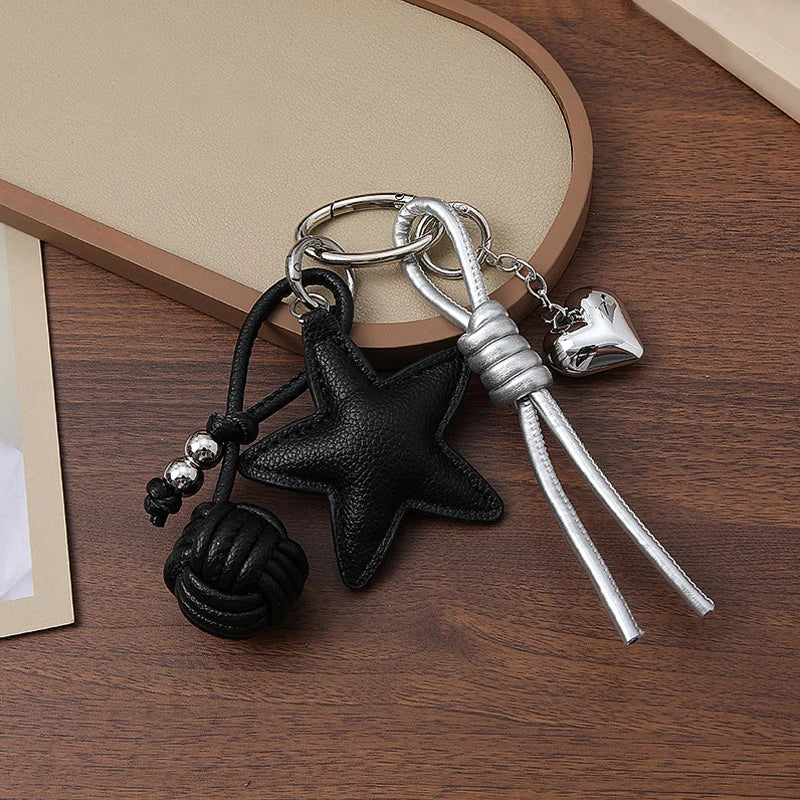 Star Handbag Charm Keychain