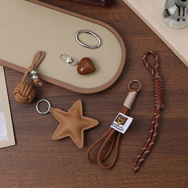Star Handbag Charm Keychain