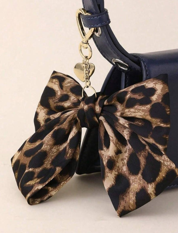 Leopard Charm Handbag